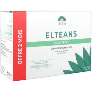 Jaldes Elteans Peau Seche 2x60 Capsules