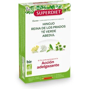 Superdiet Super Diet Quatuor Brule Graisse Bio 20 Ampoules