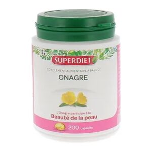 Superdiet Super Diet Huile d'Onagre 200 capsules