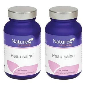 Nature Attitude Pack Peau Saine 2x60 Gelules