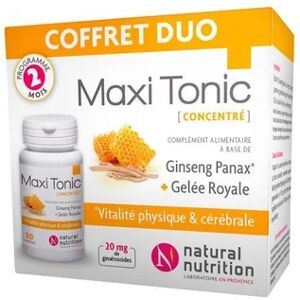 Natural Nutrition Maxi Ginseng Panax Gelee Royale 20mg 30caps