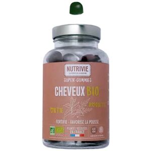 Nutrivie Super-Gummies Cheveux Bio 60 Unites