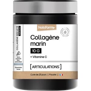 Nat & Form Collagene Marin 10g + Vitamine C 252g