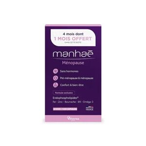 Nutrisante Manhae Pre-Menopause Menopause 4 Mois 120 Capsules