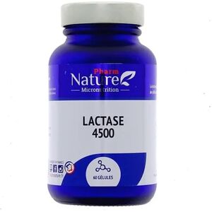 Pharm Nature Micronutrition Nature Att Lactase 4500 Gelul 60