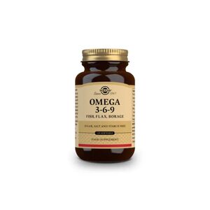 Solgar Omega-3-6-9 Poisson Lin Bourrache 120 Gelules