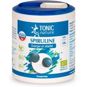 Tonic Nature Spiruline France 200comp