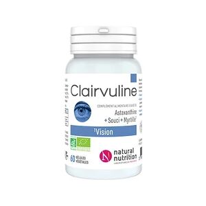 Natural Nutrition Clairvuline Vision 60 Gelules