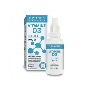 D.Plantes Vitamine D3 Soluble 1000ui 25ml