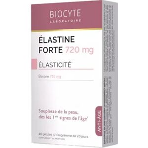 Biocyte Élastine Forte Élasticite De La Peau 40 Comprimes