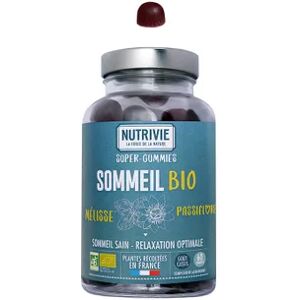 Nutrivie Super-Gummies Sommeil Bio 60 Unites