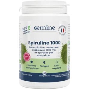 Oemine Spiruline 1000mg 180comp