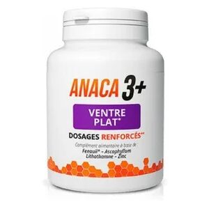 Anaca3 Ventre Plat Dosages Renforces 120 Gelules