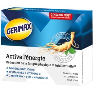 Gerimax Activer l'energie 60 Gelules