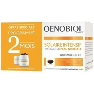 Oenobiol Solaire Intensif Preparateur Peau Normale 2X30 Capsules