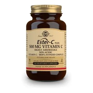 Solgar EsterC Plus 500 Vitamine C 50 gelules Vegetales