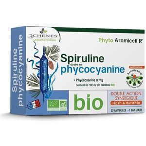 Les 3 chenes Les 3 Chenes Spiruline Bio 20 Ampoules