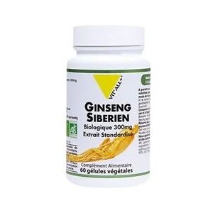 Vit'All+ Ginseng Siberien 300mg 60caps