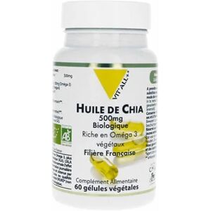 VitAll Huile de Chia 500mg 60caps