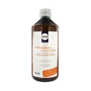 Dexsil Silicium articulations + MSM Glucosamine Chondroïtine Solution Buvable 1l