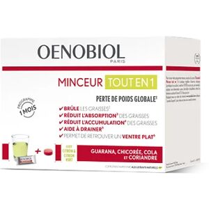 Oenobiol Minceur Tout En 1 30 sticks 60 Comprimes