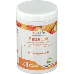 Be-Life Paba 500 60 gelules