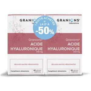 Granions Acide Hyaluronique 2x60 Gelules