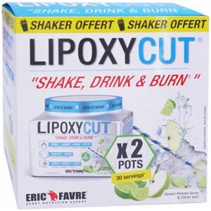 Eric Favre Lipoxycut Saveur Pomme Verte Citron Vert 2x120g