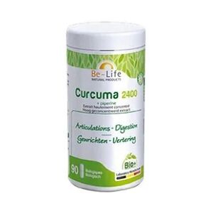 Be-Life Curcuma 2400 Bio 90 gelules