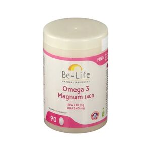 Be-Life Omega 3 Magnum 1400 90 capsules