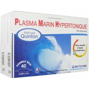 Biotechnie Plasma Hipertónico 40uds