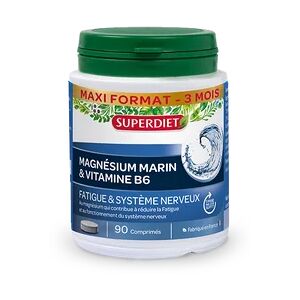 Superdiet Super Diet Magnesium Marin Vitamine B6 20 Ampoules