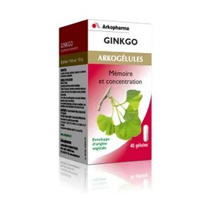 Arkopharma Arkogelules ginkgo 150 gelules