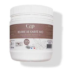 Cap Cosmetics Beurre Karite Bio 500ml