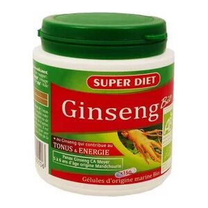 Superdiet Super Diet Ginseng Panax Ca Meyer Bio 150 gelules