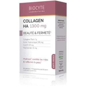 Biocyte Collagen HA 1300mg Beaute & Fermete 80 Gelules