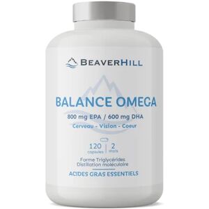 Beaverhill Balance Oméga 120 Capsules