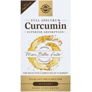 Solgar Full Spectrum Curcumin 30 Capsules