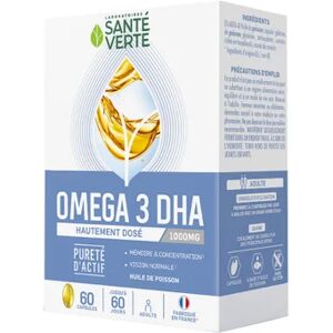 Sante Verte Santé Verte Omega3 Dha 60 Capsules