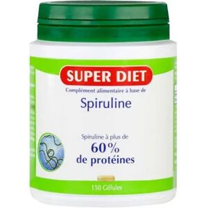 Superdiet Super Diet Spiruline 120 gélules - Publicité