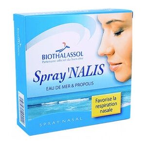 Biothalassol Nalis Propolis Eau de Mer Spray et 5 Ampoules - Publicité Biothalassol Nalis Propolis Eau de Mer Spray et 5 Ampoules - Publicité