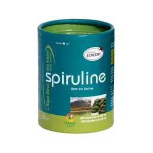 Flamant Vert Spiruline Bio 300 Comprimés - Publicité