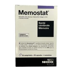 NHCO Memostat 56 gélules - Publicité