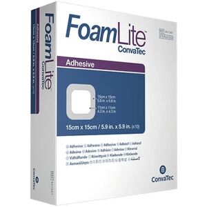 Convatec Foam Lite Pansement 15x15cm 10unts