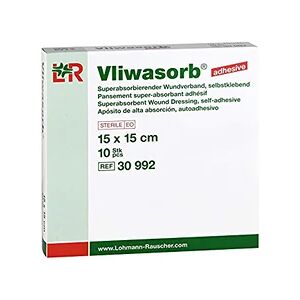 Vliwasorb Pansement Super Absorbant 15x15cm 10uts