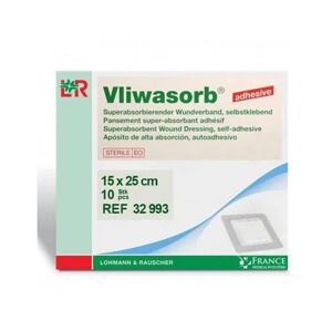 Vliwasorb Pansement Super Absorbant 15x25cm 10uts