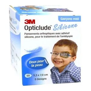 3M Opticlude Design Boy Mid 5,3Cmx7Cm 50uts