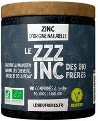 Les Bio Frères Le ZZZ INC Naturale Zinc 90comp