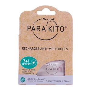 Para'Kito Set Recharge Bracelet Anti Moustiques 4uts