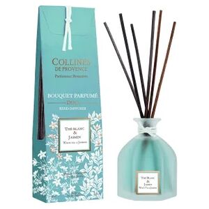 Collines de Provence Bouquet Parfumé Thé Blanc et Jasmin 100ml